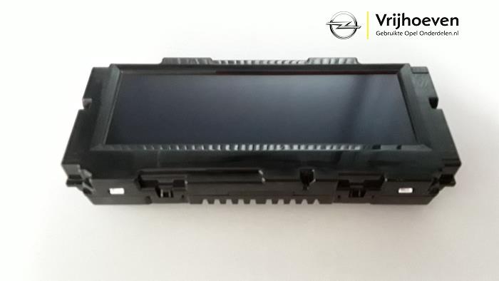 Begagnade Innerdisplay Opel Cascada 2.0 CDTI 16V Pris € 30,00 Marginaltabell erbjuds av Autodemontage Vrijhoeven B.V.
