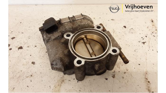 Used Throttle body Opel Zafira (F75) 2.0 16V Turbo OPC Price € 225,00 Margin scheme offered by Autodemontage Vrijhoeven B.V.