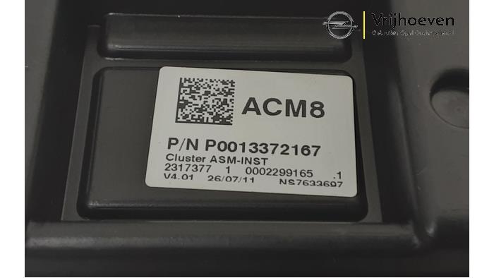 Cuentakilómetros de un Opel Corsa D 1.2 16V 2011