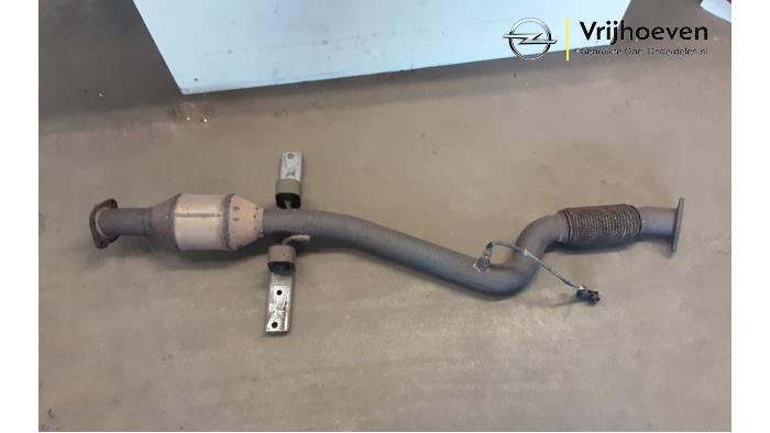 Used Front pipe + catalyst Opel Astra J (PC6/PD6/PE6/PF6) 1.6 Turbo 16V Price € 275,00 Margin scheme offered by Autodemontage Vrijhoeven B.V.