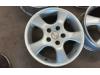 Set of wheels from a Opel Zafira (F75) 1.6 16V 2001