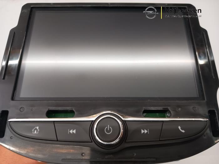 Module radio d'un Opel Corsa E 1.4 16V 2016