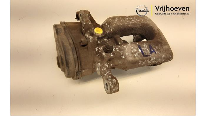 Rear brake calliper, left from a Opel Astra K 1.6 SIDI Eco Turbo 16V 2016
