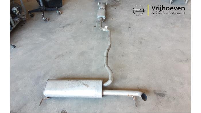 Opel Astra Auspuff Mittel- + Enddämpfer Vorrat | ProxyParts.de
