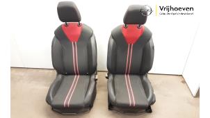 Used Set of upholstery (complete) Opel Corsa F (UB/UP) 1.2 Turbo 12V 100 Price € 400,00 Margin scheme offered by Autodemontage Vrijhoeven B.V.