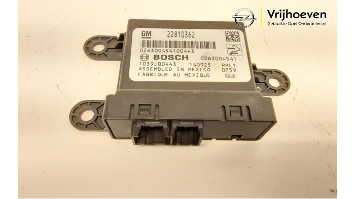 Usados Módulo PDC Opel Cascada 1.4 Turbo 16V Precio € 10,00 Norma de margen ofrecido por Autodemontage Vrijhoeven B.V.