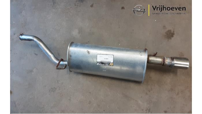 Gebrauchte Auspuff Enddämpfer Opel Corsa D 1.2 16V Preis € 40,00 Margenregelung angeboten von Autodemontage Vrijhoeven B.V.