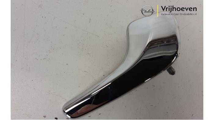 2x Interior Door Handle Set For Opel Corsa D – Chrome/Silver, Left & Right - View #4