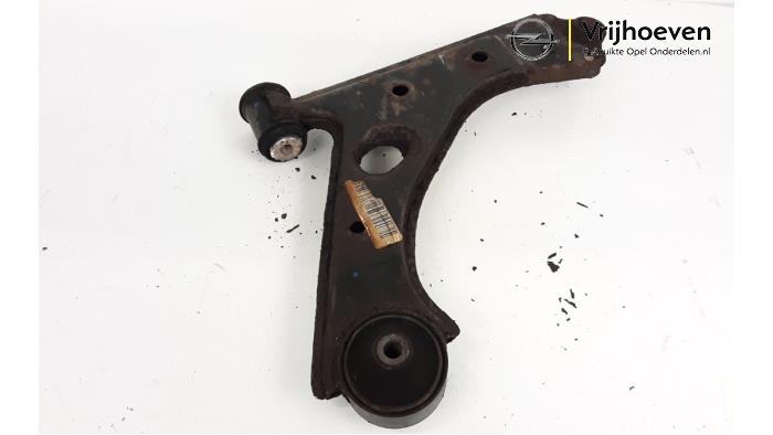 Front wishbone, left Opel Corsa D 1.4 16V Twinport - 13426552