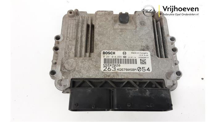Used Engine management computer Opel Combo 1.6 CDTI 16V Price € 100,00 Margin scheme offered by Autodemontage Vrijhoeven B.V.