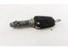 Ignition lock + key from a Opel Astra H SW (L35), 2004 / 2014 1.6 16V Twinport, Combi/o, Petrol, 1.598cc, 85kW (116pk), FWD, Z16XER; EURO4, 2006-12 / 2010-12, L35 2008