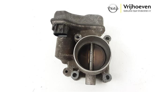 Used Throttle body Opel Zafira (M75) 2.2 16V Direct Ecotec Price € 25,00 Margin scheme offered by Autodemontage Vrijhoeven B.V.