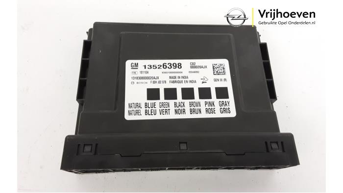 Body control computer Opel Astra K 1.0 Turbo 12V - 13519643 B10XFL