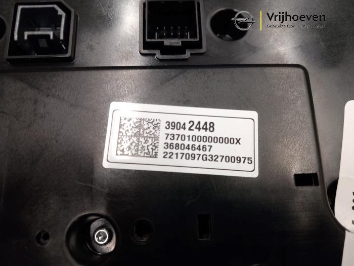 Display Multi Media control unit Opel Astra K 1.0 Turbo 12V - 39042448 ...