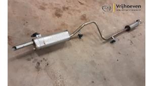 Used Exhaust central + rear silencer Opel Corsa F (UB/UH/UP) 1.2 Turbo 12V 100 Price € 150,00 Margin scheme offered by Autodemontage Vrijhoeven B.V.