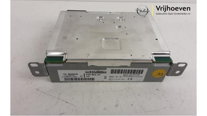 Navigation module from a Opel Corsa F (UB/UH/UP) 1.2 12V 75 2021