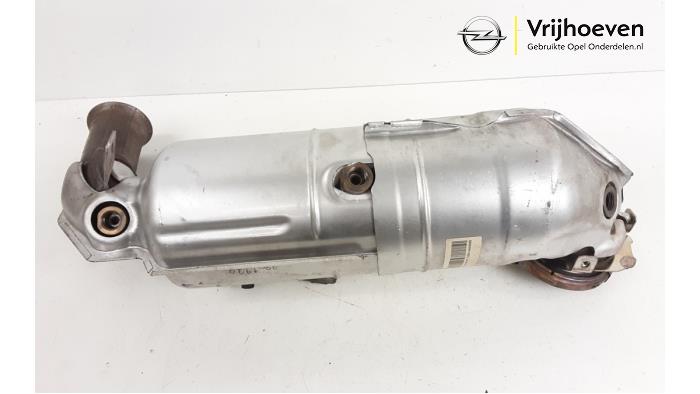 Catalytic converter from a Opel Corsa F (UB/UH/UP) 1.2 Turbo 12V 100 2020