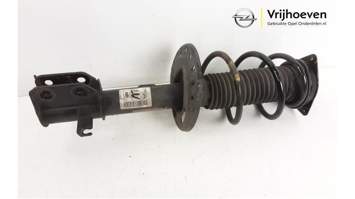 Front shock absorber rod, left from a Opel Corsa F (UB/UH/UP) 1.2 Turbo 12V 100 2020