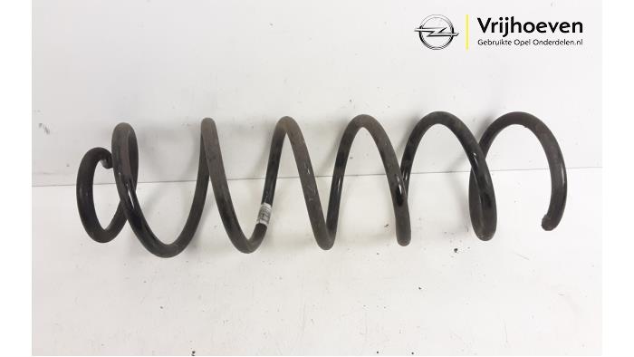 Rear coil spring from a Vauxhall Combo Life 1.5 CDTI 100 2021