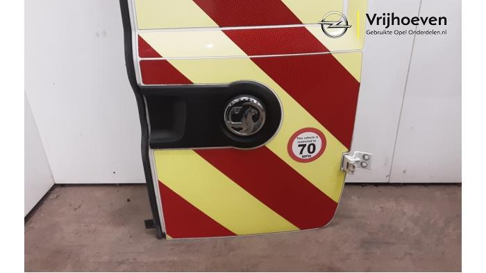 Minibus/van rear door from a Opel Combo 1.6 CDTI 16V ecoFlex 2017