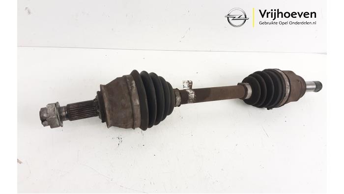 Front drive shaft, left from a Opel Combo 1.3 CDTI 16V ecoFlex 2012