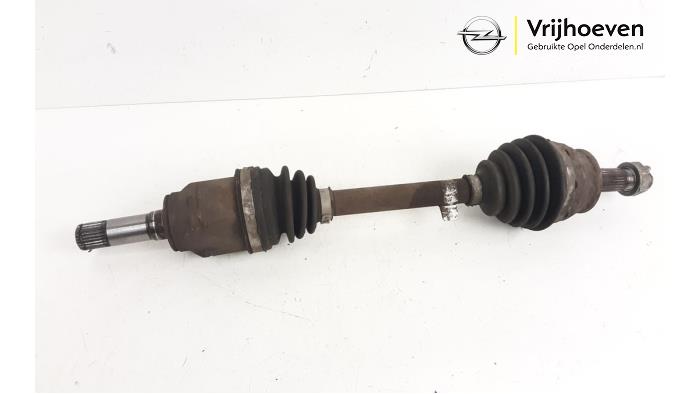Front drive shaft, left from a Opel Combo 1.3 CDTI 16V ecoFlex 2012