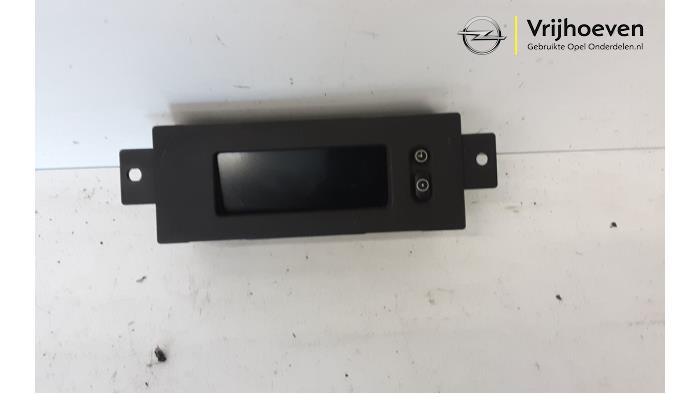 Begagnade Innerdisplay Opel Combo (Corsa C) 1.6 Pris € 20,00 Marginaltabell erbjuds av Autodemontage Vrijhoeven B.V.
