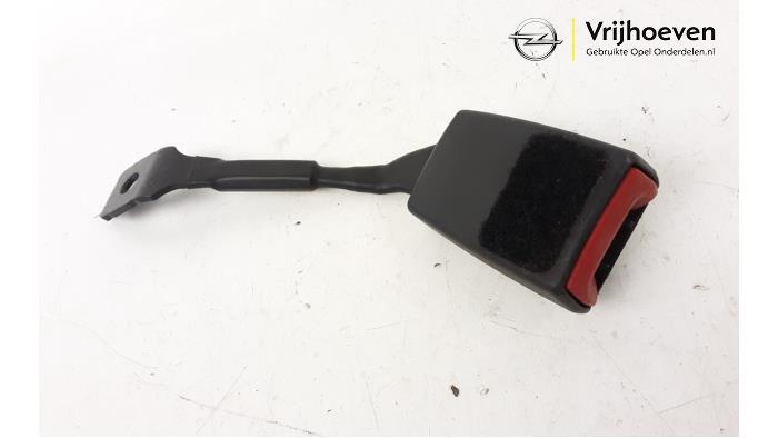 Rear seatbelt buckle, left from a Opel Astra H Twin Top (L67) 1.8 16V 2006