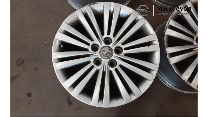 Set of wheels from a Opel Insignia 1.6 CDTI 16V 2017