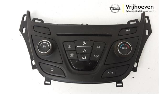 Panel de control de calefacción de un Opel Insignia 1.6 CDTI 16V 2017