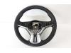 Steering wheel from a Opel Adam, 2012 / 2019 1.2 16V, Hatchback, 2-dr, Petrol, 1.229cc, 51kW (69pk), FWD, A12XEL; B12XEL; D12XEL; DTEMP, 2012-10 / 2019-02 2017