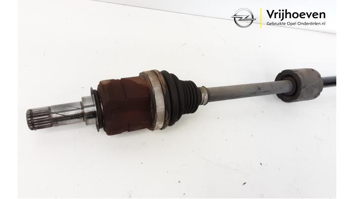 Front drive shaft, right from a Opel Adam 1.2 16V 2017
