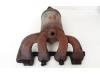 Exhaust manifold + catalyst from a Opel Corsa C (F08/68) 1.4 16V 2001