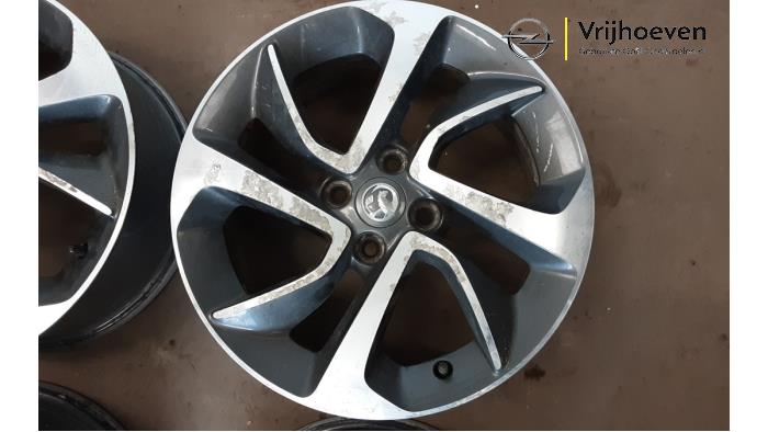 Set of sports wheels from a Vauxhall Adam 1.2 2013