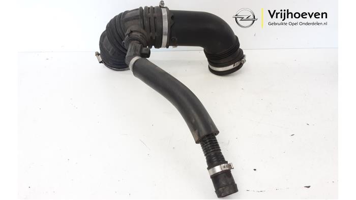 Air intake hose from a Opel Corsa E 1.6 OPC Turbo 16V 2016