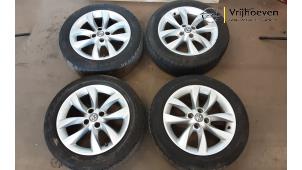 Used Set of wheels + tyres Opel Adam 1.2 16V Price € 300,00 Margin scheme offered by Autodemontage Vrijhoeven B.V.