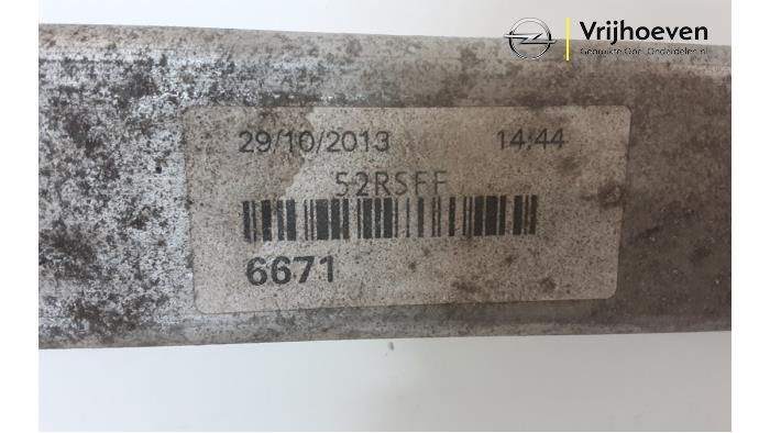 Barre radiateur d'un Opel Adam 1.4 16V 2015