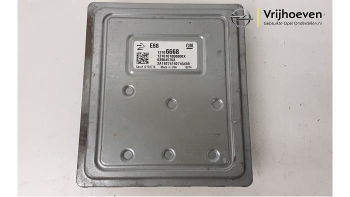 Used Engine management computer Opel Astra K 1.2 Turbo 12V Price € 250,00 Margin scheme offered by Autodemontage Vrijhoeven B.V.