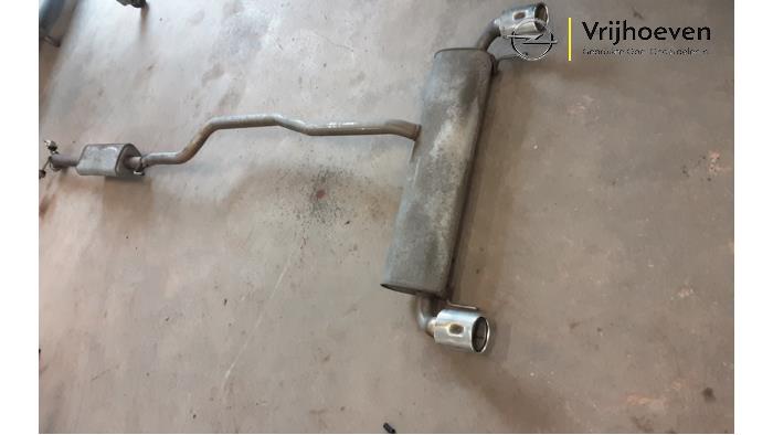 Auspuff Mittel- + Enddämpfer Opel Astra K 1.6 SIDI Eco Turbo 16V 