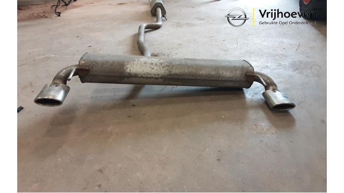Auspuff Mittel- + Enddämpfer Opel Astra K 1.6 SIDI Eco Turbo 16V 