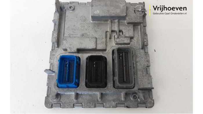 Engine management computer from a Opel Astra K 1.6 SIDI Eco Turbo 16V 2018
