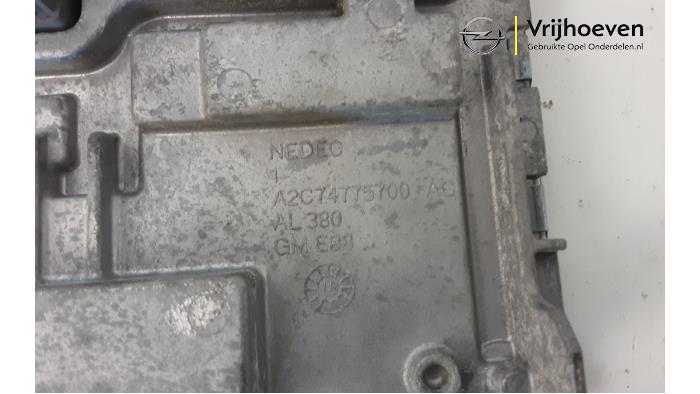 Engine management computer from a Opel Astra K 1.6 SIDI Eco Turbo 16V 2018