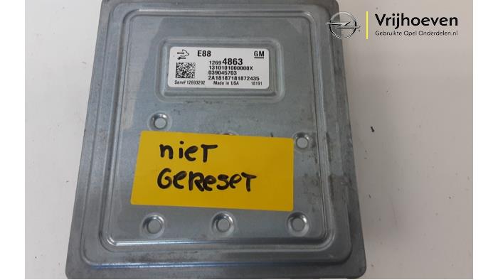 Used Engine management computer Opel Astra K 1.6 SIDI Eco Turbo 16V Price € 250,00 Margin scheme offered by Autodemontage Vrijhoeven B.V.