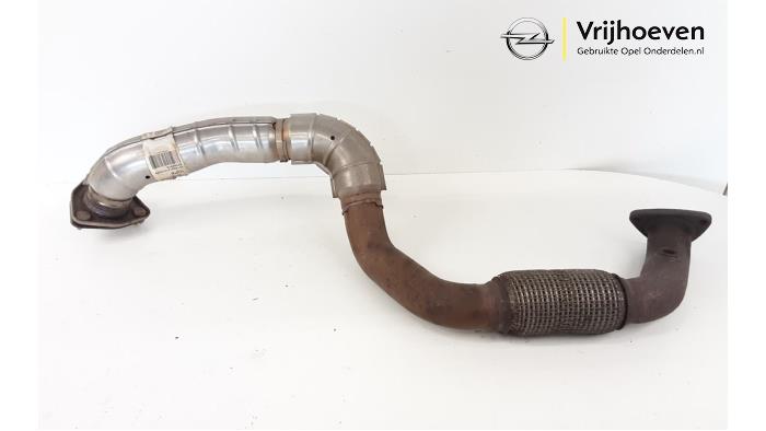 Auspuff Hauptrohr Opel Astra K 1.6 SIDI Eco Turbo 16V - 13379204  