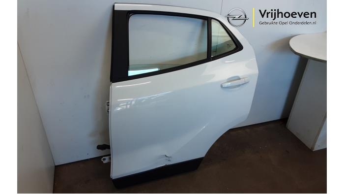 Rear door 4-door, left from a Opel Mokka/Mokka X 1.6 16V EcoFlex 4x2 2014