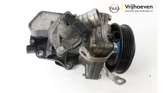 Water pump from a Opel Corsa E 1.0 SIDI Turbo 12V 2016