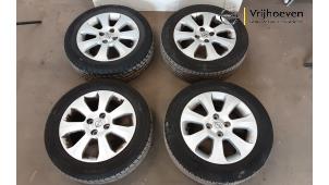 Used Set of wheels + winter tyres Opel Agila (B) 1.2 16V Price € 200,00 Margin scheme offered by Autodemontage Vrijhoeven B.V.