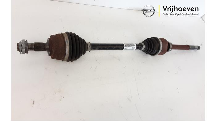 Front drive shaft, right from a Opel Corsa F (UB/UH/UP) 1.2 Turbo 12V 100 2020