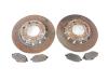 Opel Corsa F (UB/UH/UP) 1.2 Turbo 12V 100 Bremsscheibe + Bremsklotz hinten