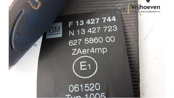 Ceinture de sécurité avant gauche d'un Opel Corsa E 1.0 SIDI Turbo 12V 2015